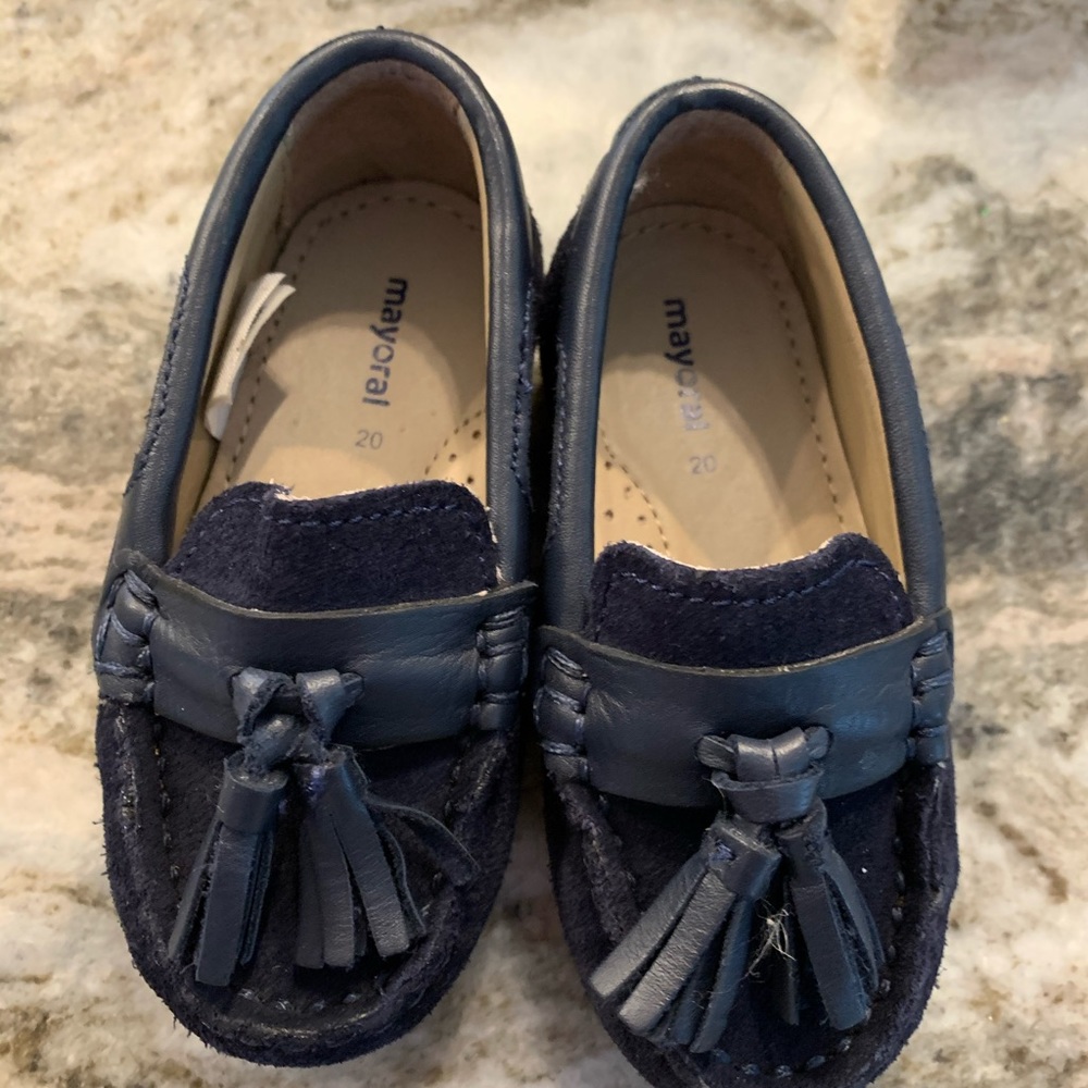 Mayoral Mocasin Navy - Toddler Size 4